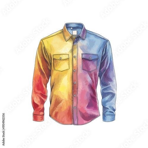 shirt hand drawn illustration