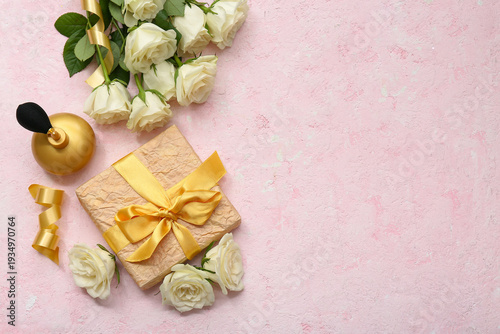 Composition with gift box, ...