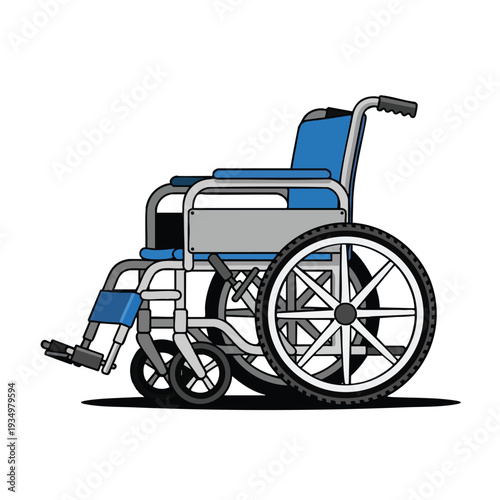 Comfortable Wheelchair with Modern Design for Mobility Assistance