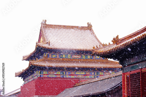 The Empire Palace in the Snow Storm