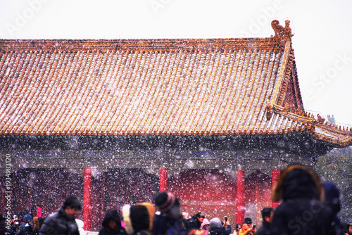The Empire Palace in the Snow Storm