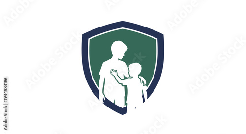 Shield with Parent and Child Protection.
