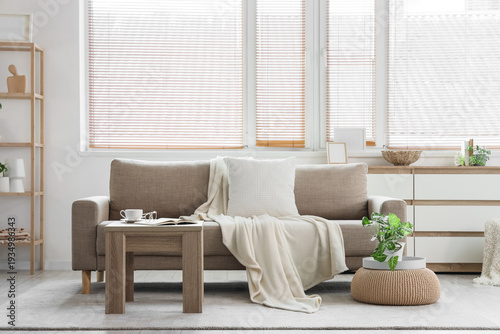 Interior of stylish living ...