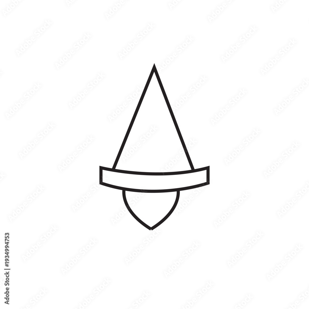 Fototapeta premium farmer hat icon