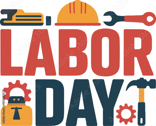 Labor Day vector illustration