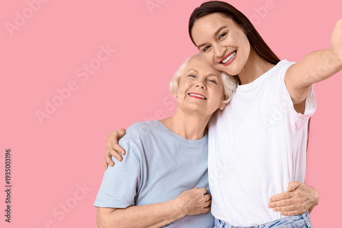 Hugging young woman with he...