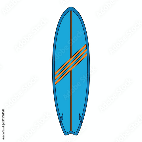 Colorful Stand Up Paddleboard on Clear Water with Bright Sunset Reflection