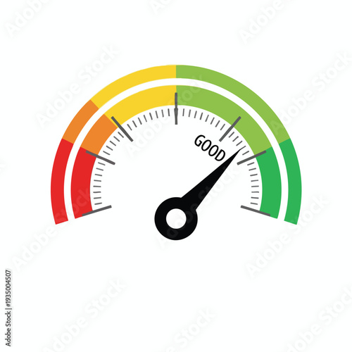 High Quality Image of a Pressure Gauge Showing Optimal Performance