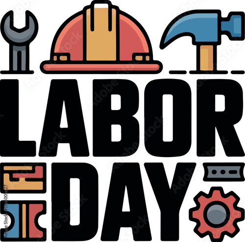 Labor Day vector illustration