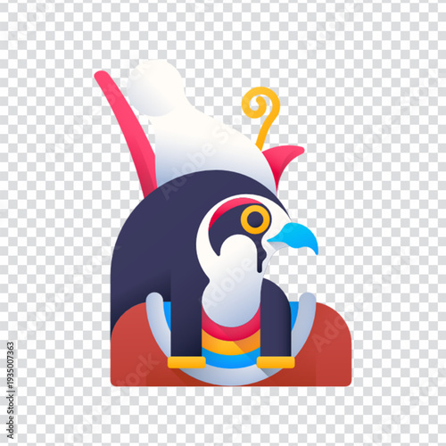 Horus Egyptian God Sky Icon
