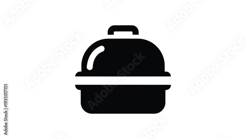 Roti warmer case icon for keeping flatbreads fresh and warm for serving.Roti warmer case icon for keeping flatbreads fresh and warm for serving.