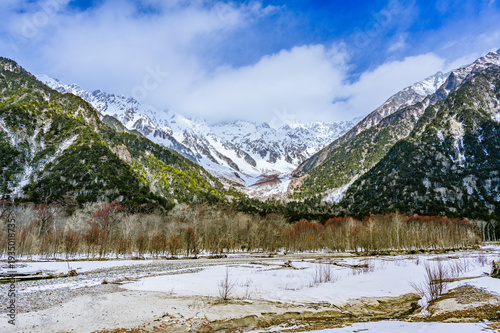 Wallpaper Mural 冬の日本長野県の上高地 Torontodigital.ca