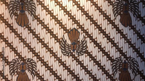 fabric texture background Batik Indonesia