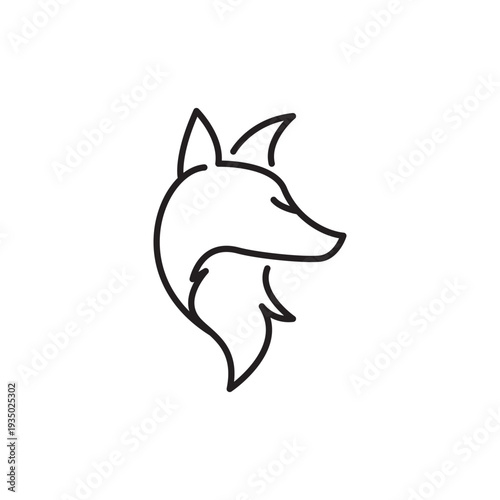 Fox logo illustration