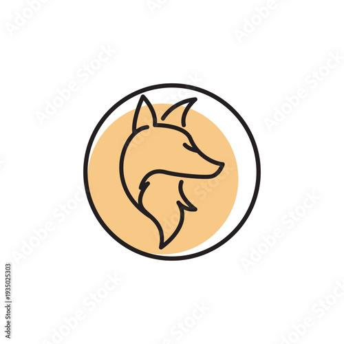 Fox logo illustration