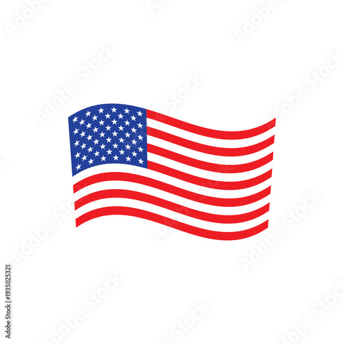 American flag illustration