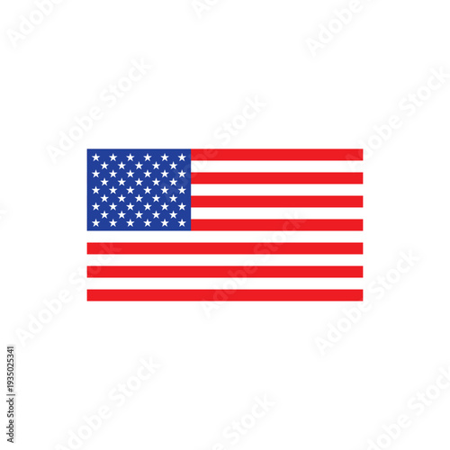 American flag illustration