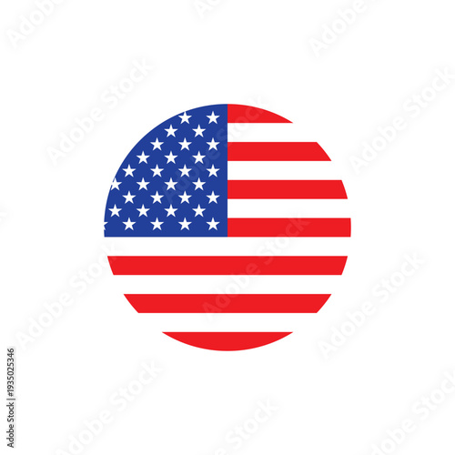 American flag illustration