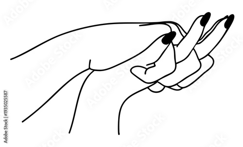 Dominant Hand Hold Gesture, Man Firmly Holding Relaxed Woman Hand Expressing Passion and Control.