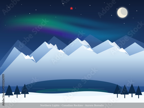 Canadian Northern Lights Aurora Borealis