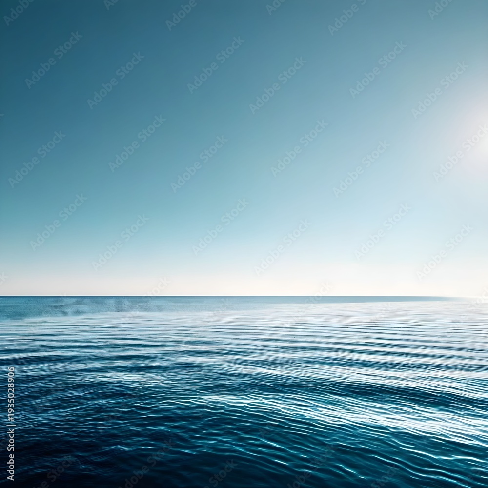 Obraz premium blue sky and sea