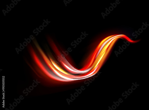 Modern abstract high-speed motion effect. Futuristic dynamic motion technology. Motion pattern for banner or poster design background idea. Vector