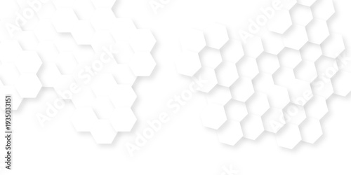 Modern abstract vector polygonal pattern. Abstract background with hexagon. Hexagon abstract background. Surface polygon pattern with glowing hexagon paper texture and futuristic business.