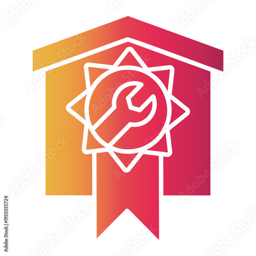 workstation Gradient icon