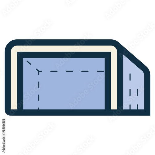 soccer or football goalpost icon