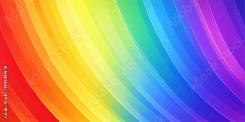 Abstract colorful background with a bright rainbow spectrum of wavy gradient lines and seamless vector patterns for a vibrant wallpaper design
