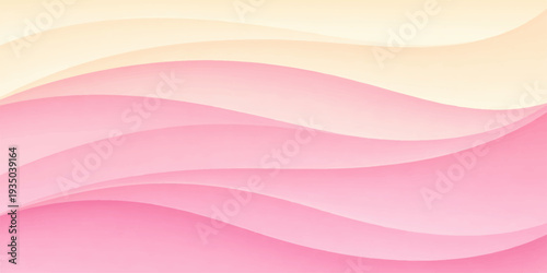 An artistic abstract background featuring a digital purple and pink gradient with flowing waves and light curves in a motion pattern illustration