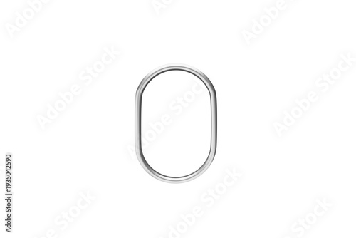 paper clip isolated on white, icon, PNG