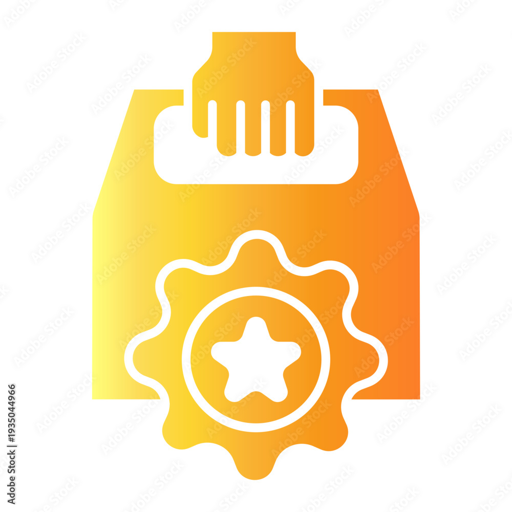Obraz premium delivery Gradient icon