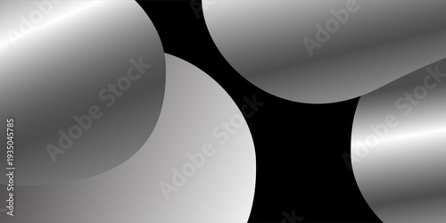 black background with dynamic curve line elegant graphic design element decoration.vector eps10