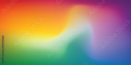 Vibrant Rainbow Gradient Abstract Background with Smooth Color Transitions.