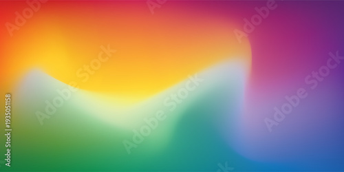 Vibrant Gradient Abstract Background with Smooth Color Transitions.