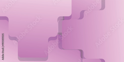 Abstract Pink and Purple Geometric Shapes Background.