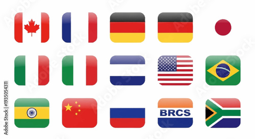 Collection of International Flags Representing Various Countries. Free Download Collection of International Flags Representing Various Countries. - GFXLoad