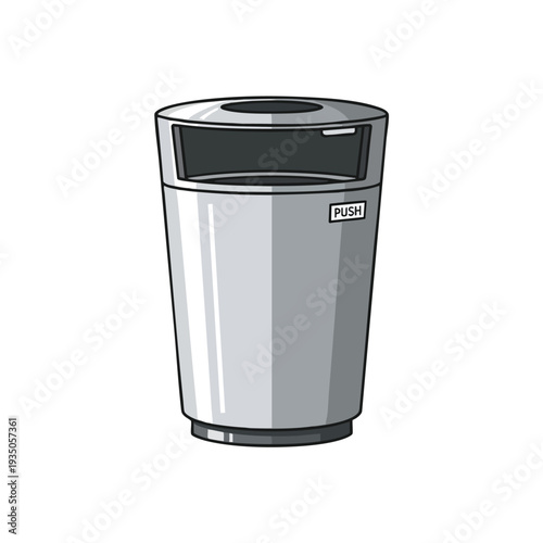 Modern Compact Paper Shredder for Secure Document Disposal