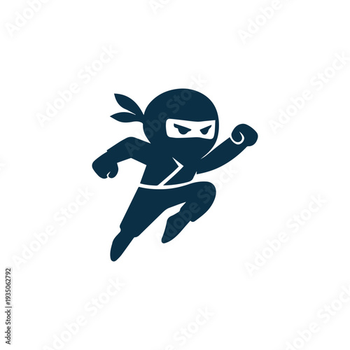 Ninja Jumping Logo