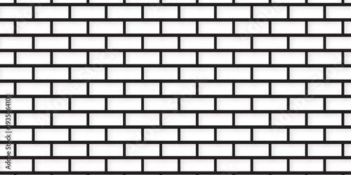 Urban abstract pavement floor and wall white structure brick wall row wallpaper texture design.