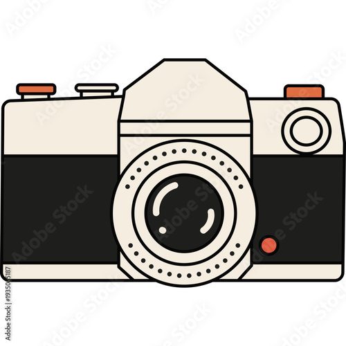 Retro Camera Illustration