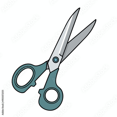 Professional Scissors for Crafting and Hair Cutting with Ergonomic Handles