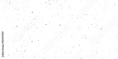 Abstract grainy white texture background with fine black grit speckles creating a vintage aesthetic, adding organic depth to minimalist designs.