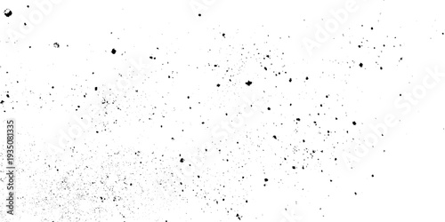 Dust particle and dust grain texture on white background distorted grunge shape drift show overlay grunge texture.