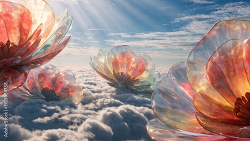 flower and sky