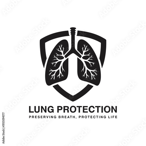 World Tuberculosis Day Lungs Protection Icon

