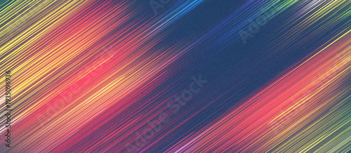 abstract background gradient colorful light with lines and grainy texture concept