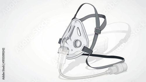 Medical Nebulizer Mask for Respiratory Therapy