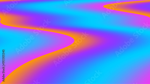 Vibrant abstract vector graphic illustration with wavy gradient lines, colorful design elements, flowing shapes, bright colors, and dynamic curves creating a mesmerizing visual effect perfect for mode